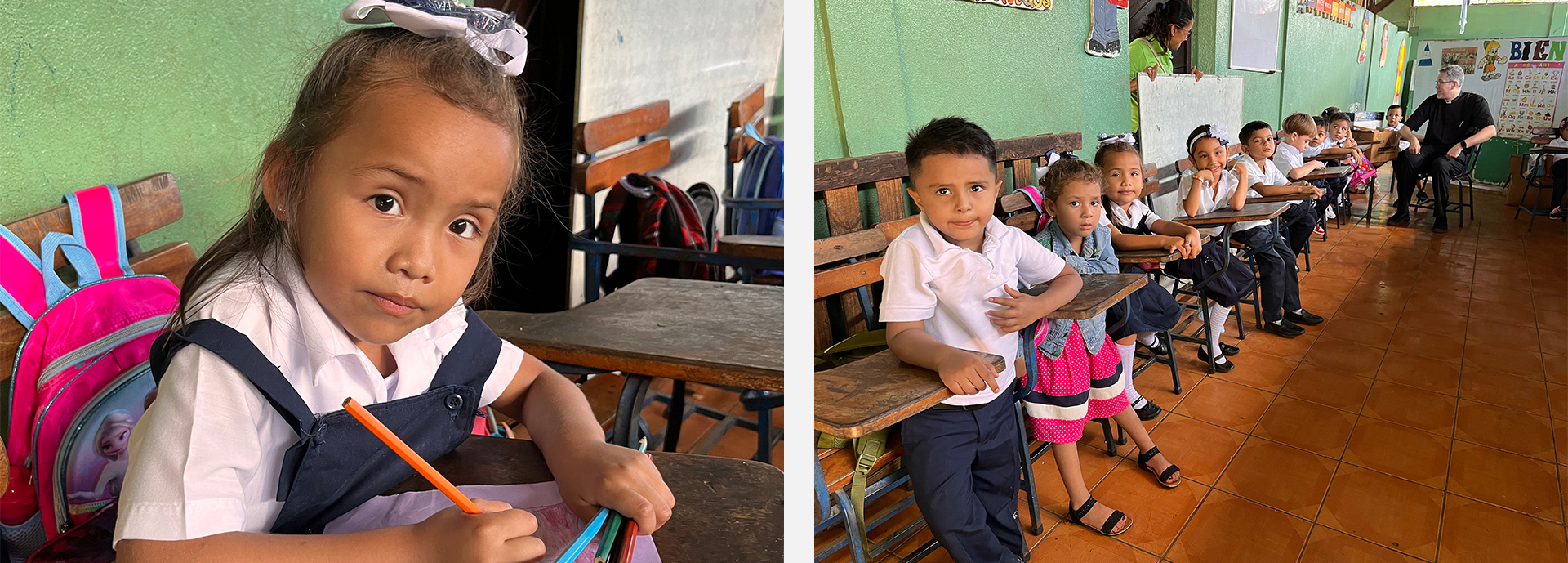 Children at Lutheran Day School in Nicaragua.