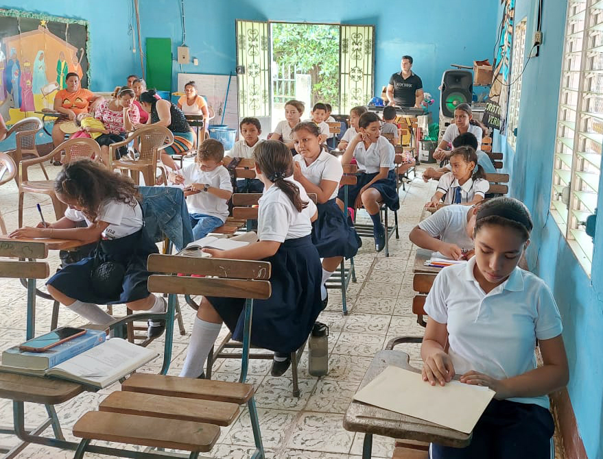 Children at Lutheran Day School in Nicaragua.